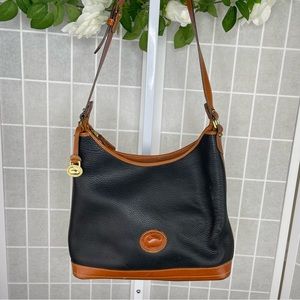 Dooney & Burke Vintage Pebble Grain Hobo Handbag